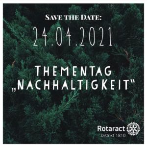 Distrikt-Thementag “Nachhaltigkeit“ @ Online